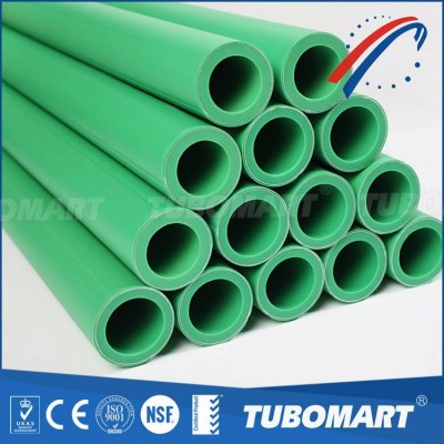 High Temperature Resistance White Gray Green Polypropylene Pipes Ppr Pipes Manufacturer