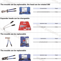 pex/al/pex pipe crimping tool