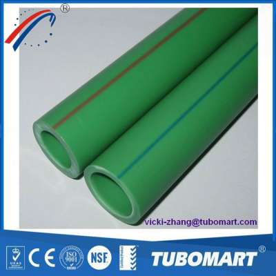 China manufacturer water ppr pipe for cold and hot water ppr pipe supply