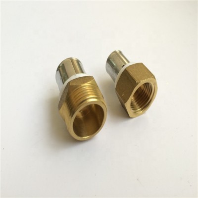 High quality copper press for PEX pipes water pipe fittings healthy and non-toxic with factory price in china