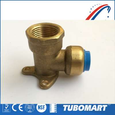 2016 Tubomart 370series water tube equal tee high pressure brass tee with low price