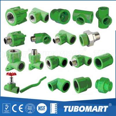 Factory price ppr pipe fitting with good quality korean raw material