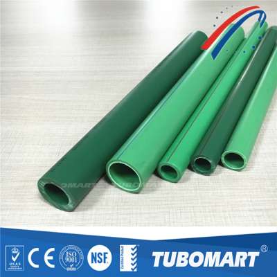 Korea Hysoung R200P ppr green pipe from china with good price and quality