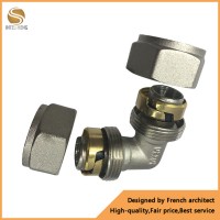 Brass 90 Degree Angle Elbow Fittings with Screws